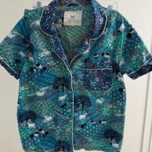 PrintFresh Rolling Hills Pajamas Set Sz. Medium Petite